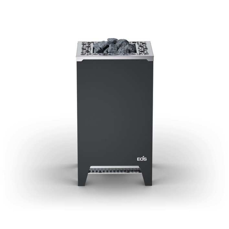 Electric sauna heater - EOS Bi-O Cubo 2, anthracite, style 1 Electric sauna heater - EOS Bi-O Cubo 2, anthracite, style 1