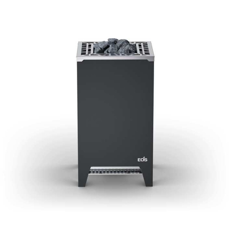 Electric sauna heater - EOS Bi-O Cubo 2, anthracite, style 2 Electric sauna heater - EOS Bi-O Cubo 2, anthracite, style 2