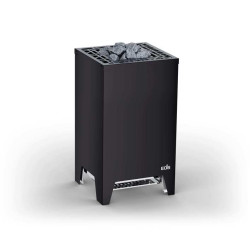 Electric sauna heater - EOS Cubo 2, black, styling 2  Electric sauna heater - EOS Cubo 2, black, styling 2