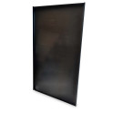 Rear Wall for EOS Finnrock heaters, anthracite - 0
