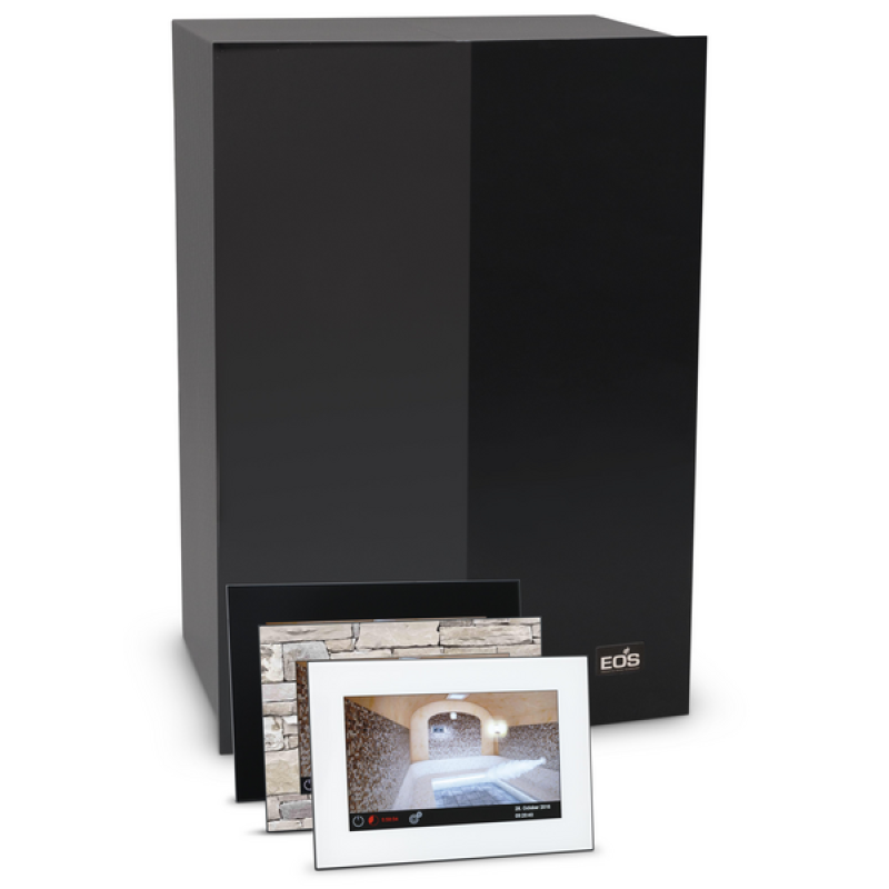 EOS SteamRock Premium II steam generator with control unit in Individual design