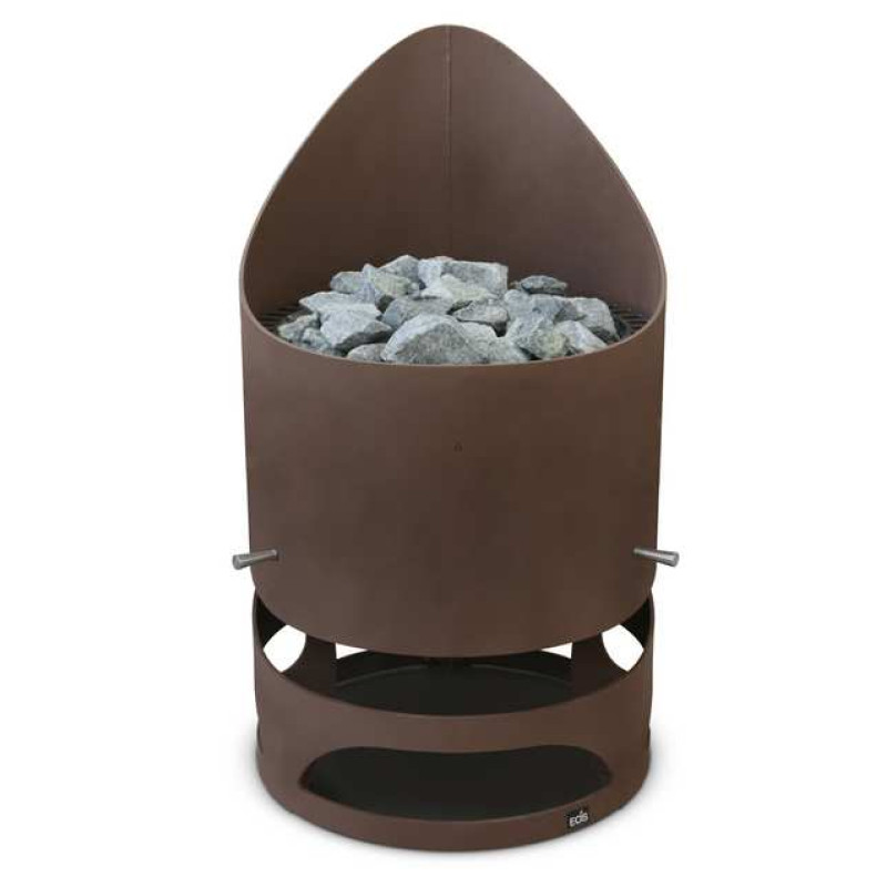 Electric sauna heater - EOS Zeus HD, brown