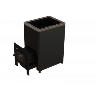 Wood-burning sauna stove - VILPRA ETNA-22-L-V with external firebox