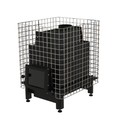 Wood-burning sauna stove - VILPRA ETNA-22-N-V with internal firebox 