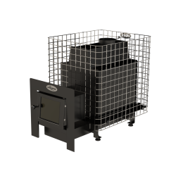 Wood-burning sauna stove - VILPRA ETNA-22-NL-V with external firebox 