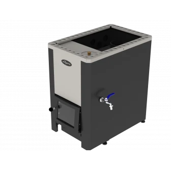 Wood-burning sauna stove - VILPRA ETNA-22-WT-V with water tank