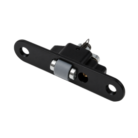 AD sauna door roller catch, black 