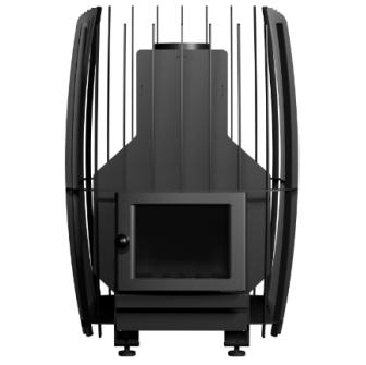 Wood-burning sauna stove - VILPRA FORNAX QUEEN-14-V with internal firebox