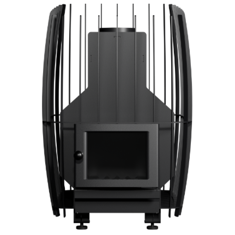 Wood-burning sauna stove - VILPRA FORNAX QUEEN-14-V with internal firebox