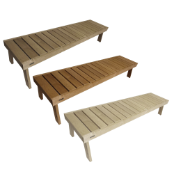 Harvia Formula sauna bench, 1200 x 450 mm 
