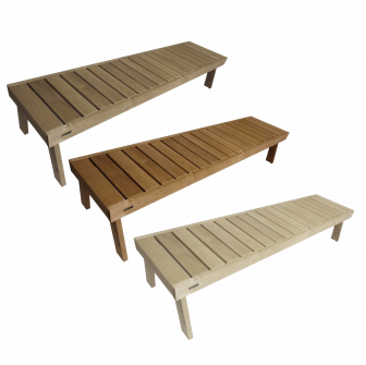 Harvia Formula sauna bench, 1200 x 450 mm
