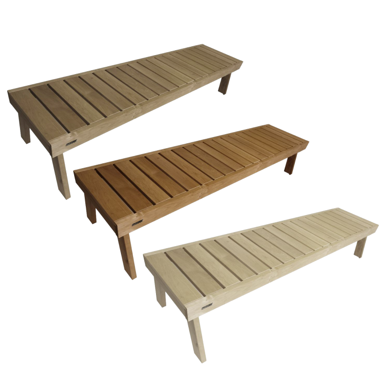 Harvia Formula sauna bench, 1200 x 450 mm
