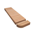 End bench element for modular sauna benches, Alder - 8