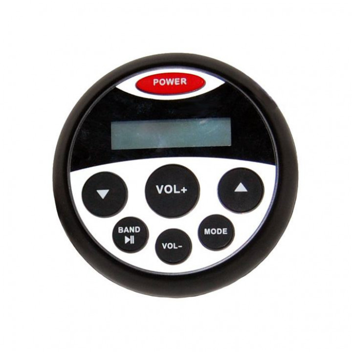 Music center without speakers, waterproof