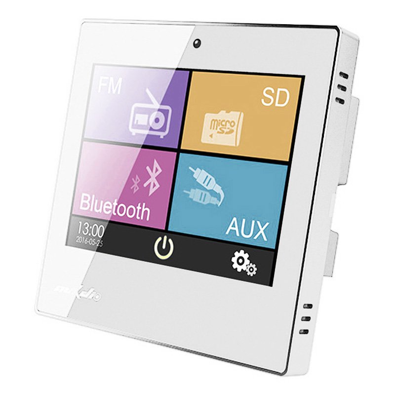 Smart Home on Wall Music Amplifier DSPPA DM837. White