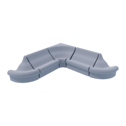 Steam sauna seat V-1 