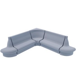 Steam sauna seat V-2 