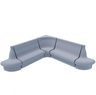 Steam sauna seat V-2