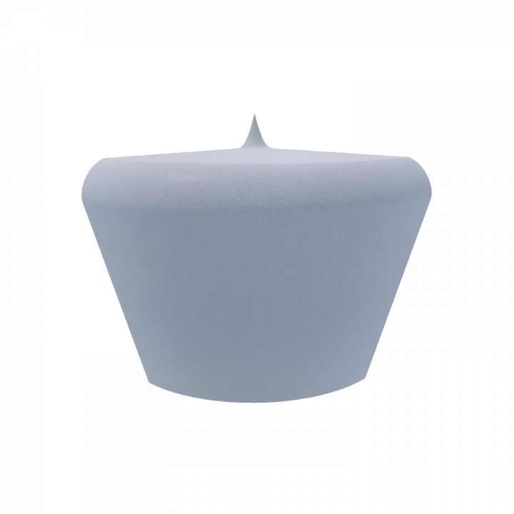 Steam sauna seat V-3, seat end
