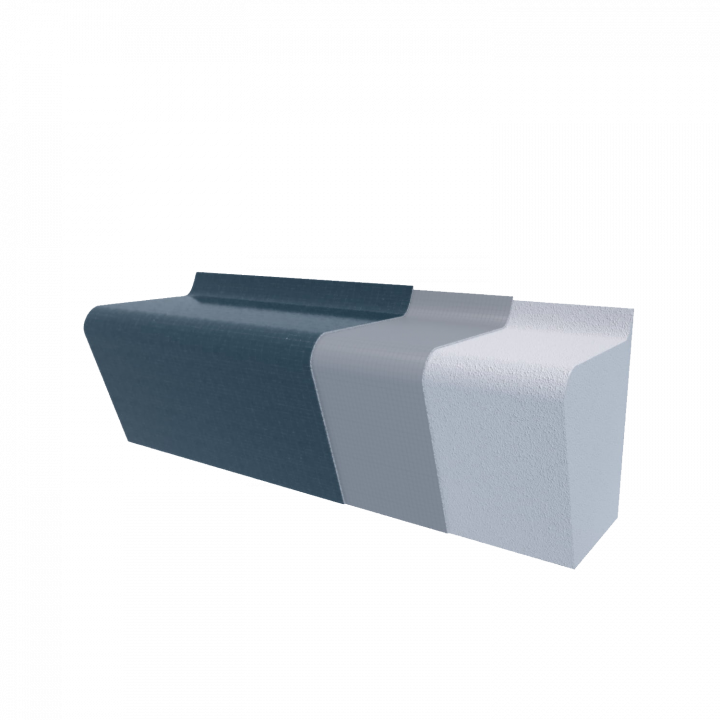 Steam sauna seat V-3, direct seat
