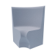 Steam sauna seat V-4, corner seat