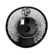 Steam distribution ring for sauna heater