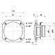 Speaker sauna FRS 10 WP