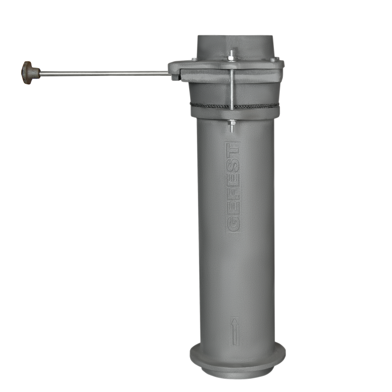 Cast iron chimney module 130/500