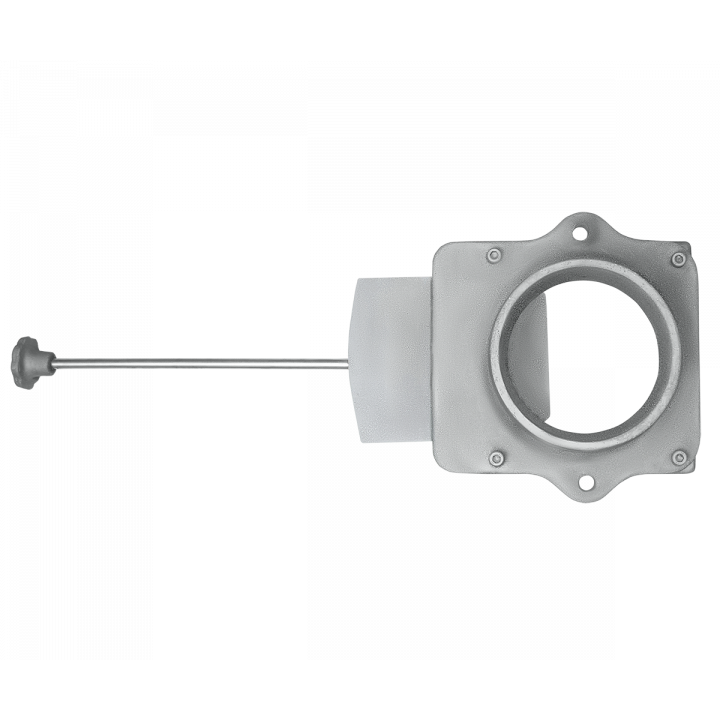 Cast iron smoke damper F150