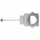 Cast iron smoke damper F150