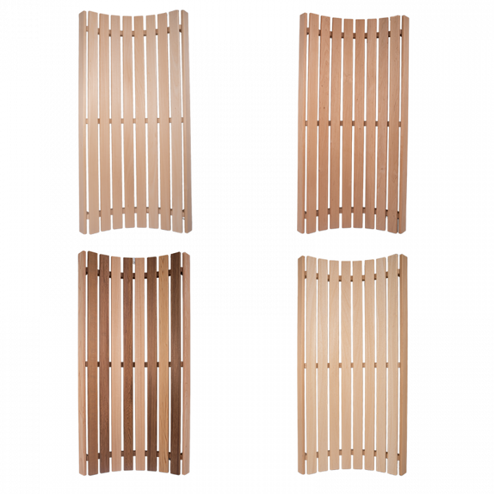 Lamp shade - neckrest, abachi