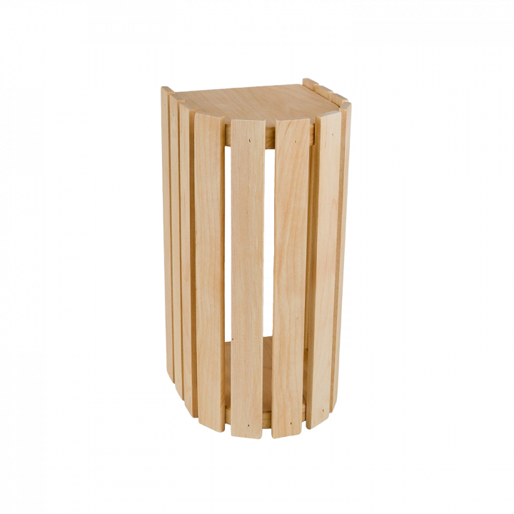 Oval lamp shade SV, alder