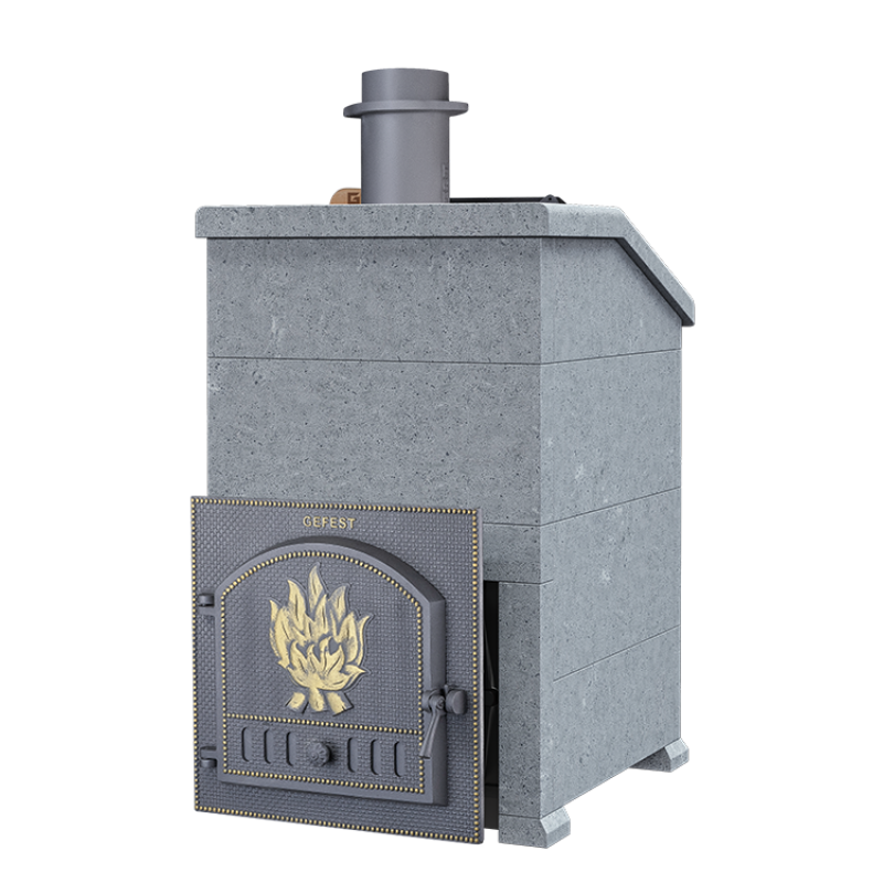 Wood-burning sauna stove - Gefest GFS ZK 45 President 1160/60 Soapstone