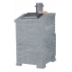 Wood-burning sauna stove - Gefest GFS ZK 25 (P) President 1020/60 Soapstone