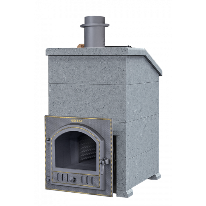 Wood-burning sauna stove - Gefest GFS ZK 25 (P) President 1020/60 Soapstone