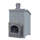 Wood-burning sauna stove - Gefest GFS ZK 25 (P) President 1020/60 Soapstone