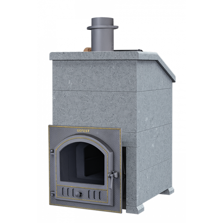 Wood-burning sauna stove - Gefest GFS ZK 30 (P) President 1020/60 Soapstone