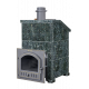 Wood-burning sauna stove - Gefest Grom 30 (P) President 1150/50 Serpentine