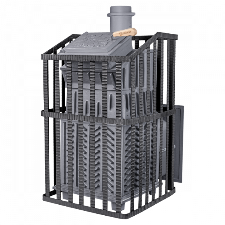 Wood-burning sauna stove - Gefest Grom Uragan 30 (P2)