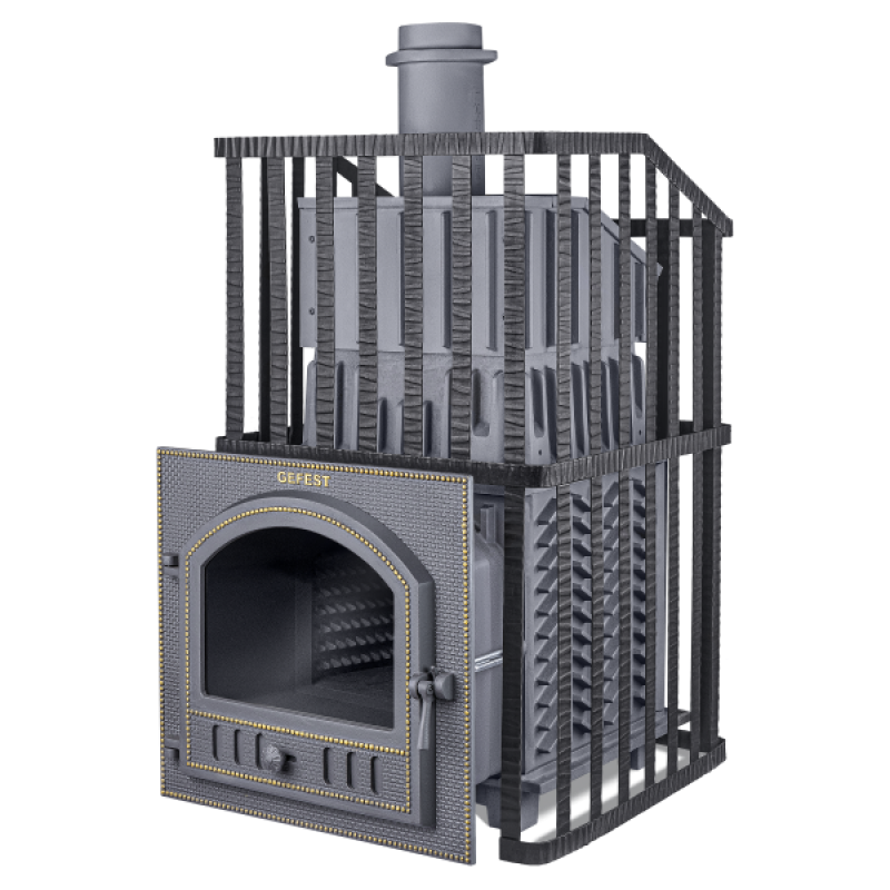 Wood-burning sauna stove - Gefest Grom Uragan 50 (P)