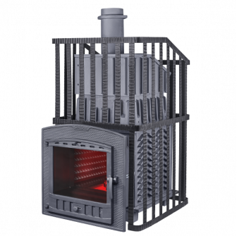 Wood-burning sauna stove - Gefest Grom Uragan 30 (P2)