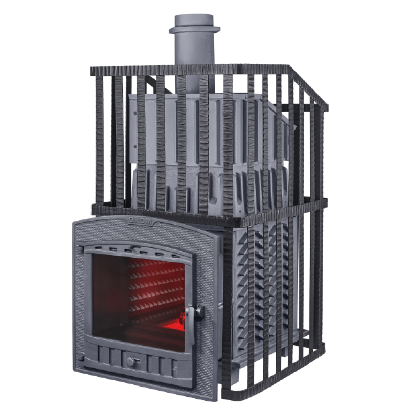 Wood-burning sauna stove - Gefest Grom Uragan 30 (P2)