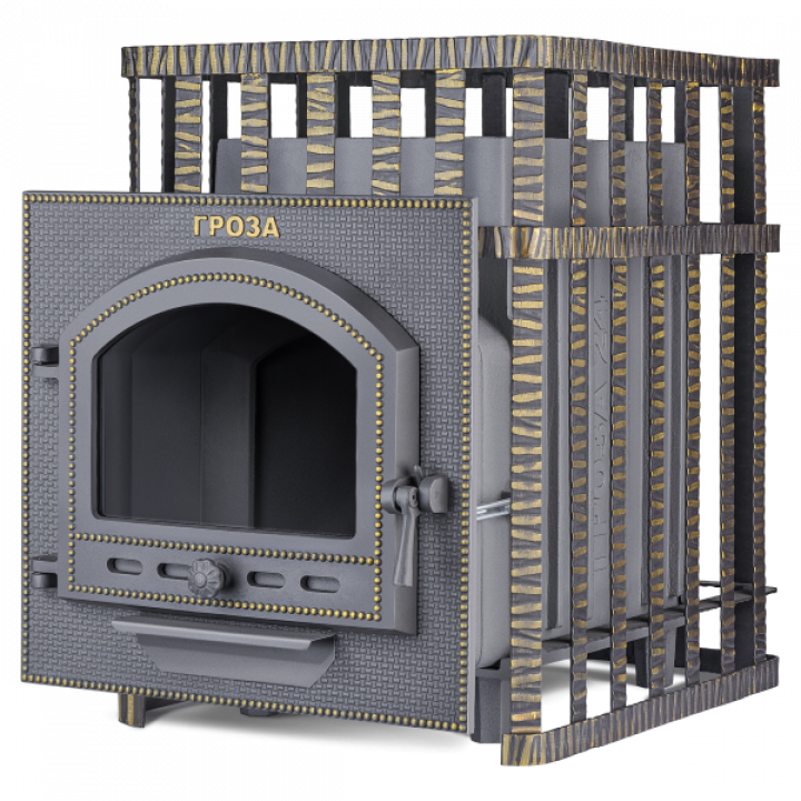Wood-burning sauna stove - Gefest Groza 24 (P) in grid