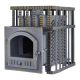 Wood-burning sauna stove GEFEST - GFS ZK 18 (P) in grid