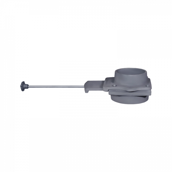 GEFEST cast iron flue module with damper, Ø150, 650 mm