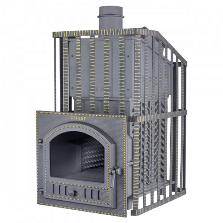Wood-burning sauna stove - Gefest GFS ZK Uragan 25 (P) in grid