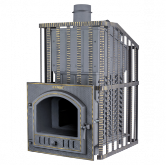 Wood-burning sauna stove - Gefest GFS ZK Uragan 30 (P) in grid