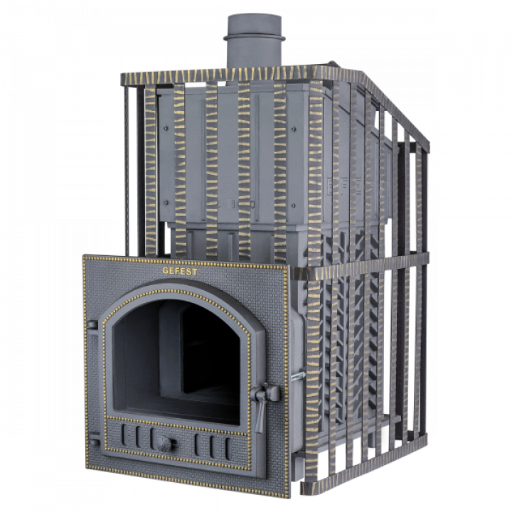 Wood-burning sauna stove - Gefest GFS ZK Uragan 30 (P) in grid