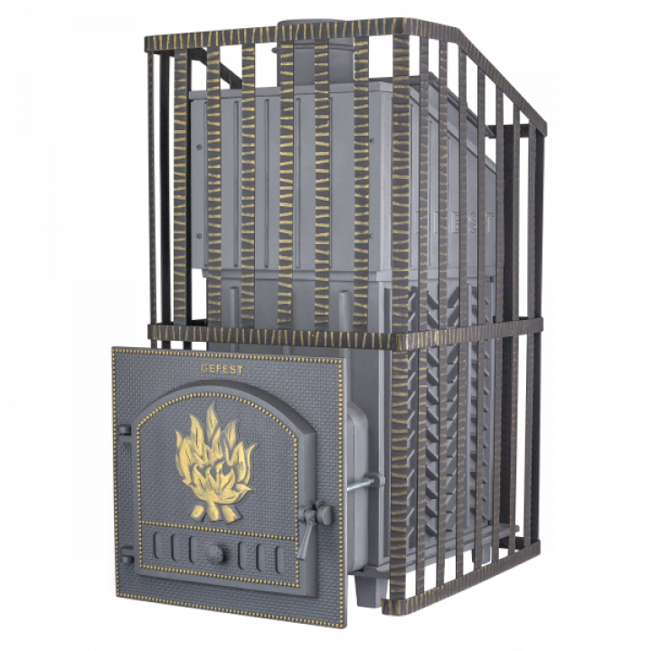 Wood-burning sauna stove - Gefest GFS ZK Uragan 45 in grid