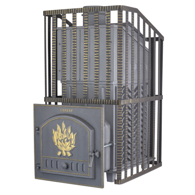 Wood-burning sauna stove - Gefest GFS ZK Uragan 40 in grid